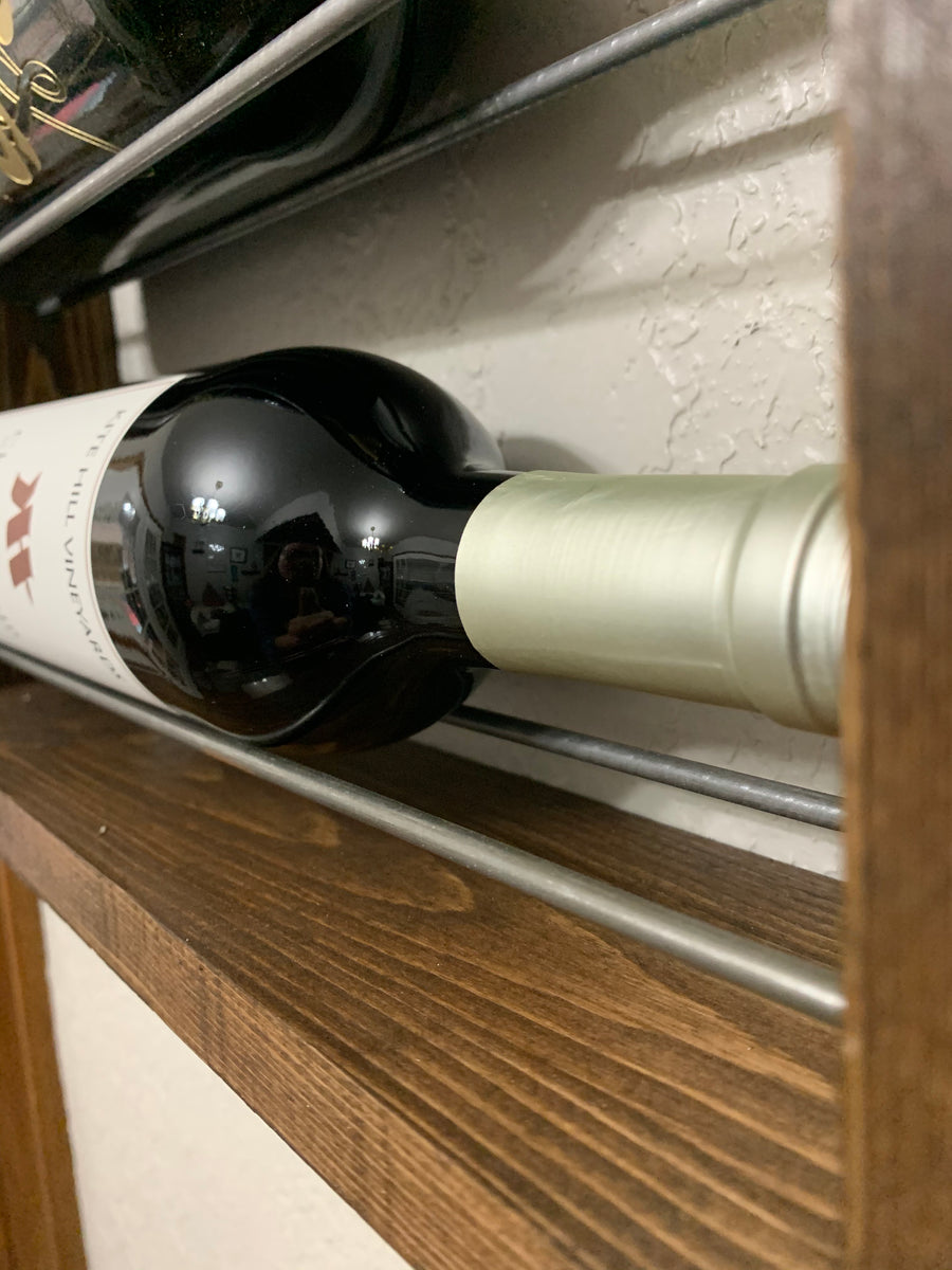 Long wine rack hot sale